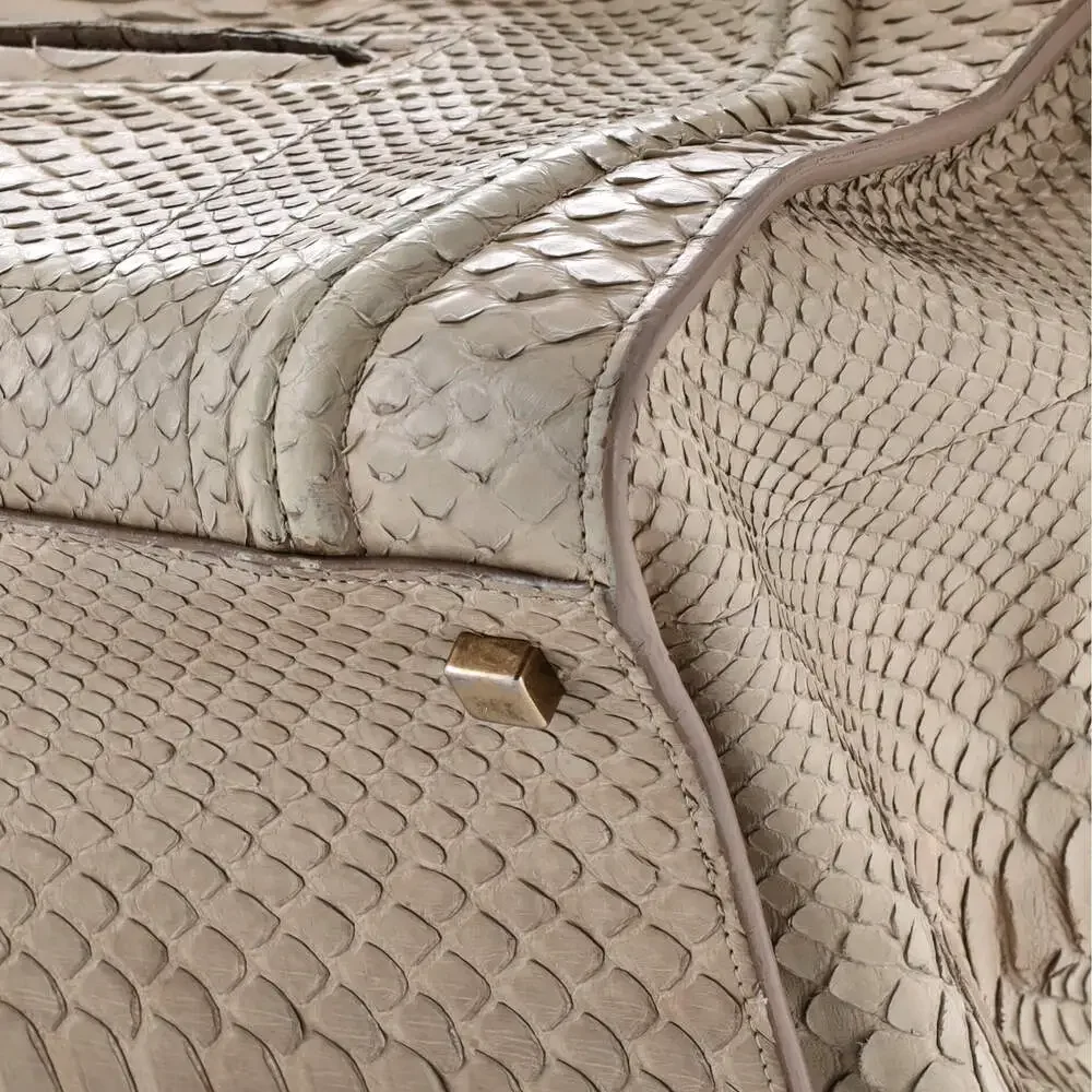 Celine Luggage Bag Python Mini #242235C12B - Picture 7 of 8